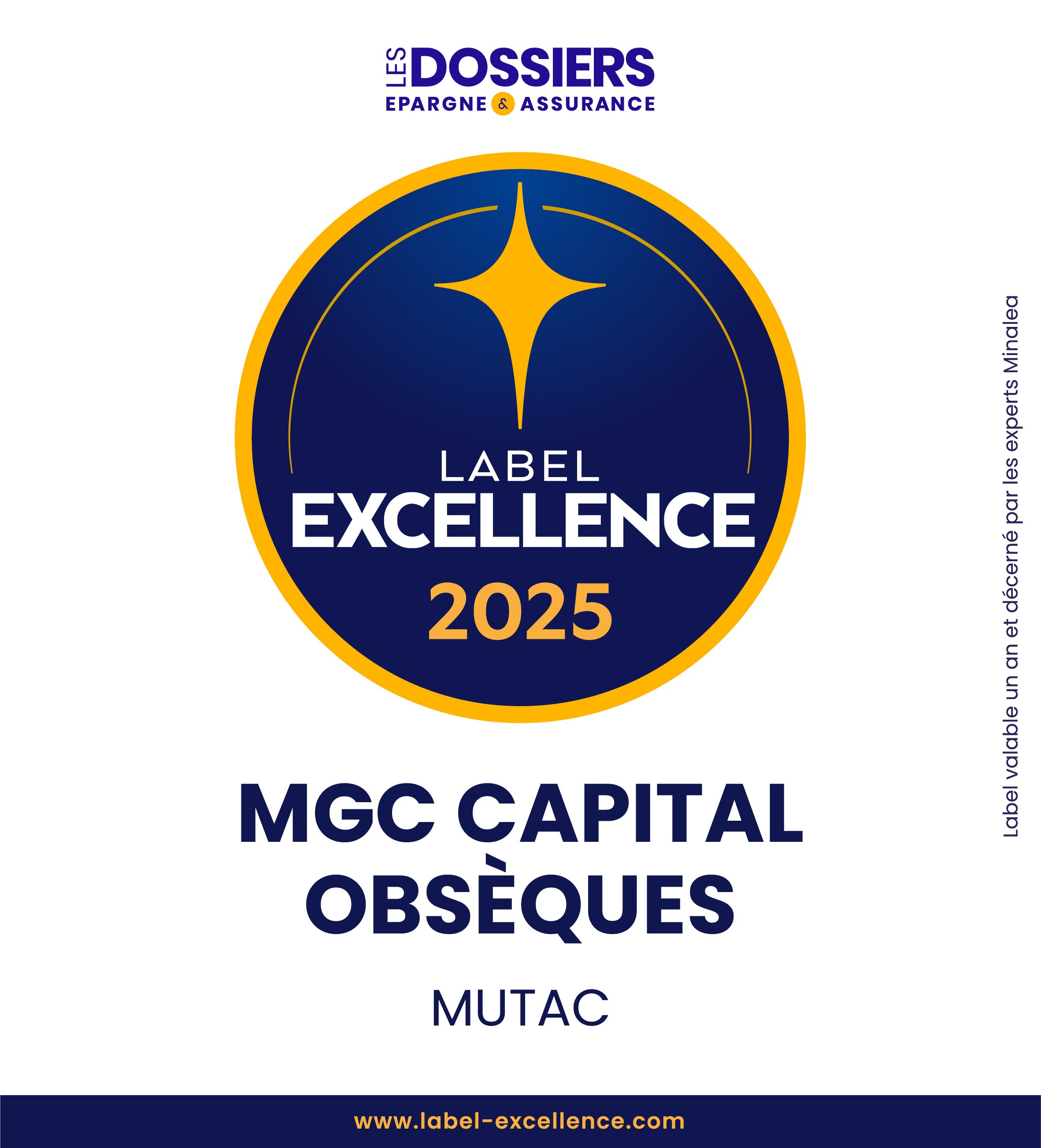 Label Excellence MCO Capital Obsèques